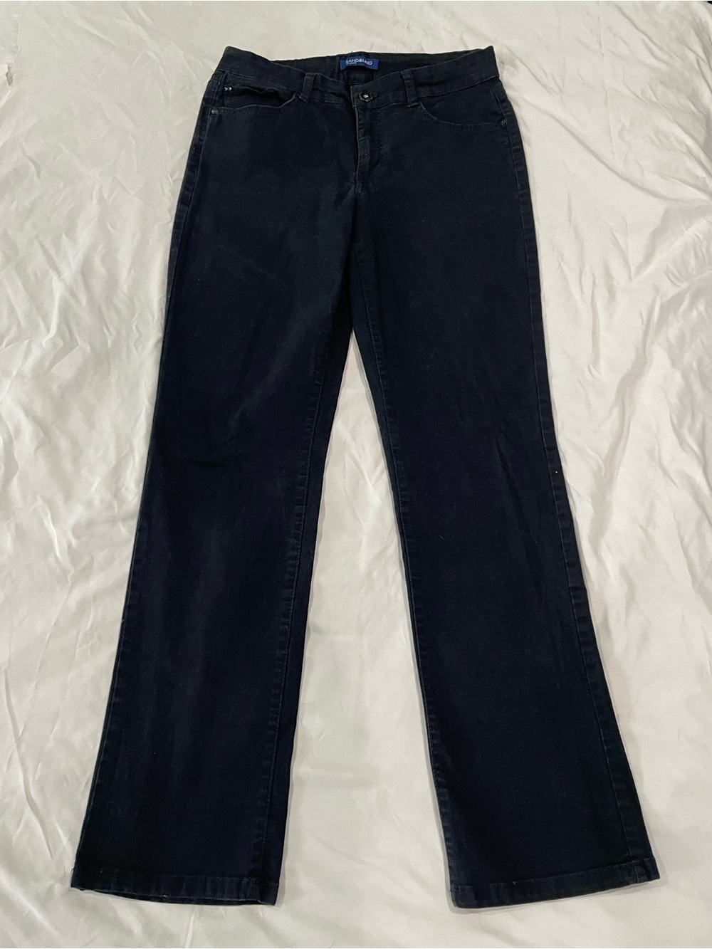 Bandolino Women's Black Wide-Leg Jeans
